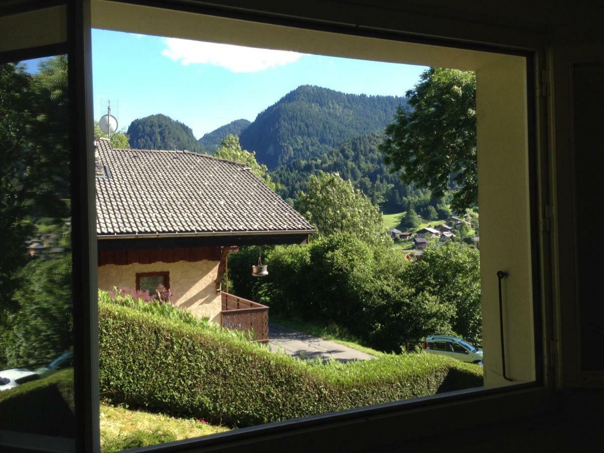 Chalet La Grande Vue Saint-Jean-dʼAulps Eksteriør bilde