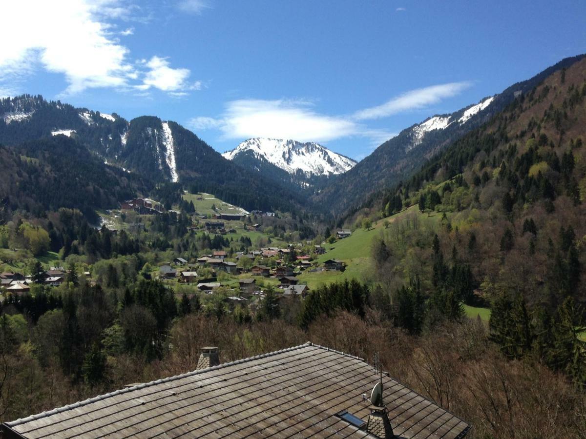 Chalet La Grande Vue Saint-Jean-dʼAulps Eksteriør bilde